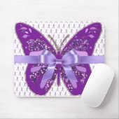 Fibromyalgie Paarse bewustwording Muismat lint (Met muis)