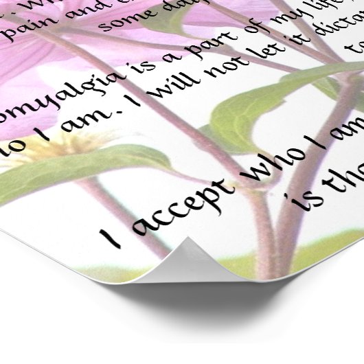 Fibromyalgie poster (Hoek)