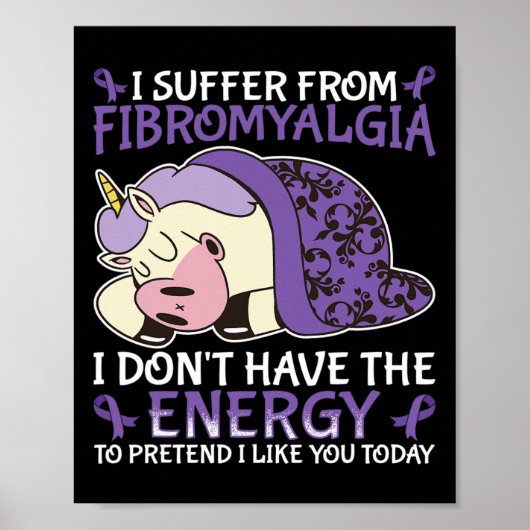 Fibromyalgie Poster (Voorkant)