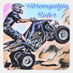 Fibromyalgie Rider Stickers