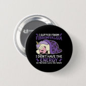 Fibromyalgie Ronde Button 5,7 Cm (Voorkant /achterkant)