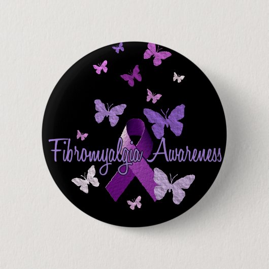 Fibromyalgie Ronde Button 5,7 Cm (Voorkant)