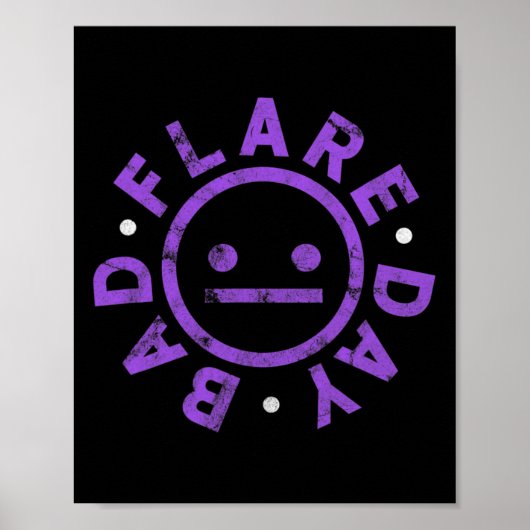 Fibromyalgie Slechte opvlamming Dag Chronische pij Poster (Voorkant)