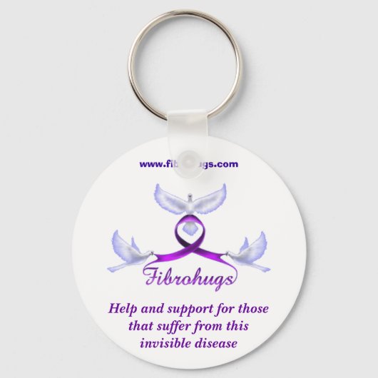 Fibromyalgie sleutelhanger (Voorkant)