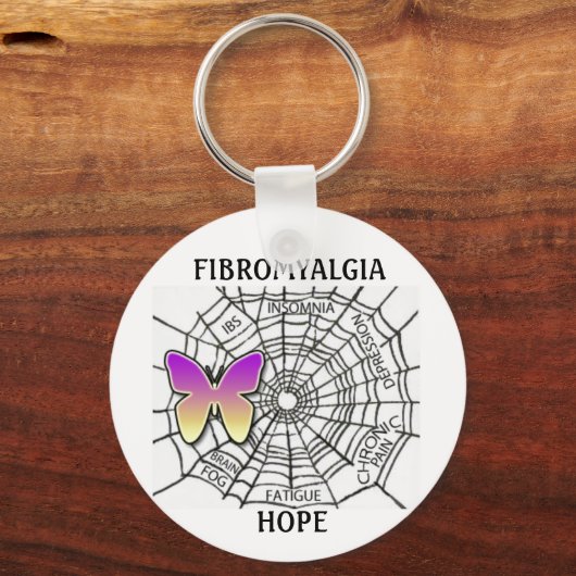 FIBROMYALGIE SLEUTELHANGER VAN HOPE (Voorkant)
