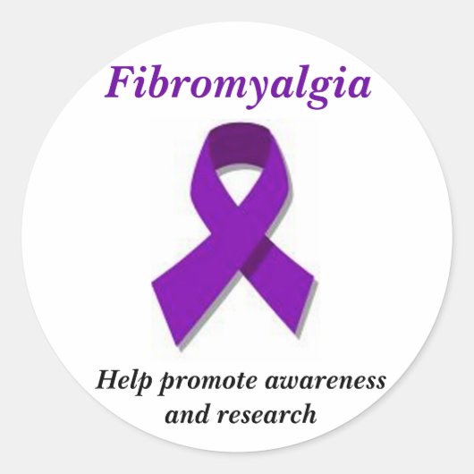 Fibromyalgie stickers (Voorkant)