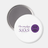 Fibromyalgie Sucks Magneet (Voorkant / Achterkant)