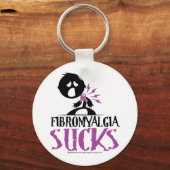 Fibromyalgie Sucks Sleutelhanger (Voorkant)