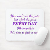 Fibromyalgie - tijd om te genezen muismat (Met muis)