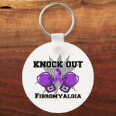 Fibromyalgie uitslaan sleutelhanger (Voorkant)