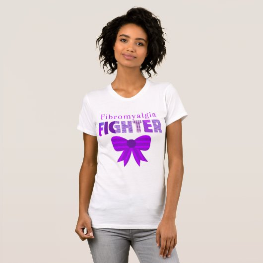 Fibromyalgie-vechter T-shirt (Voorkant volledig)