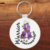 Fibromyalgie Warrior 15 Sleutelhanger (Voorkant)