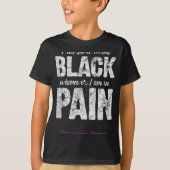 Fibromyalgie Warrior Chronische Pijn Fibro Awarene T-shirt (Voorkant)
