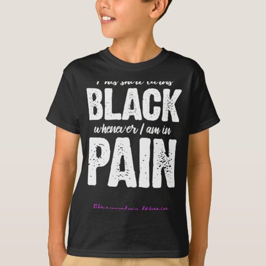 Fibromyalgie Warrior Chronische Pijn Fibro Awarene T-shirt (Voorkant)