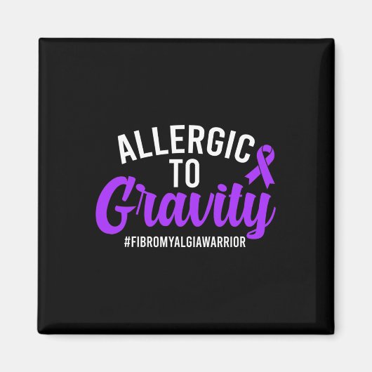 Fibromyalgie Warrior Fibromyalgie Magneet (Voorkant)