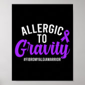 Fibromyalgie Warrior Fibromyalgie Poster (Voorkant)