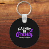 Fibromyalgie Warrior Fibromyalgie Sleutelhanger (Voorkant)