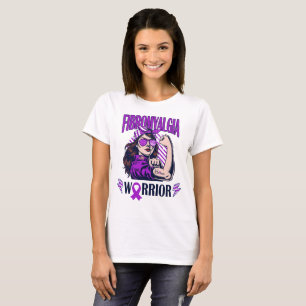 Fibromyalgie Warrior geloven en vechten T-shirt