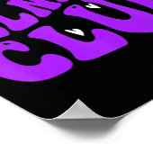 Fibromyalgie Warrior Groovy Fibromyalgie Poster (Hoek)