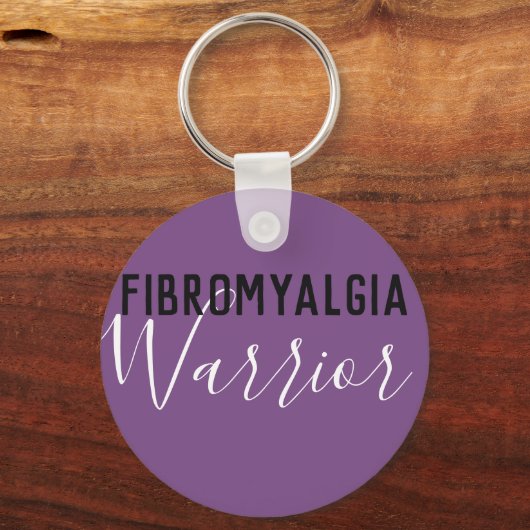 Fibromyalgie Warrior Sleutelhanger (Voorkant)