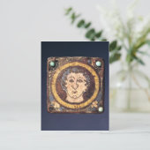 Fibula met het gezicht van een jong man briefkaart (Staand voorkant)