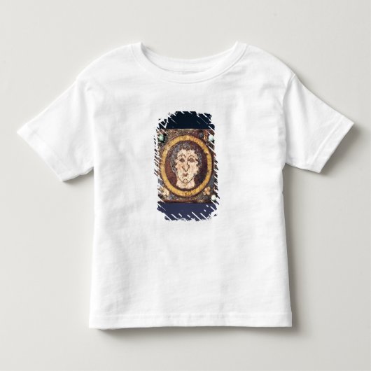 Fibula met het gezicht van een jong man kinder shirts (Voorkant)