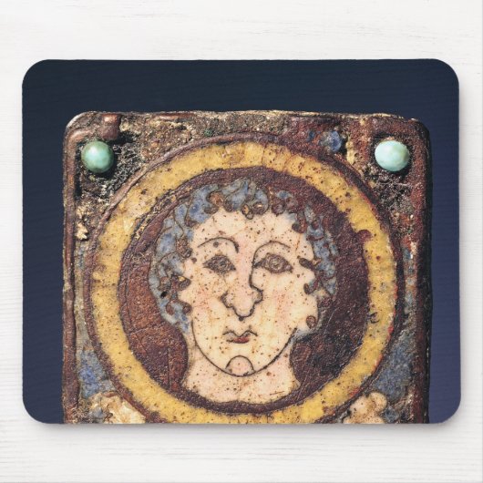 Fibula met het gezicht van een jong man muismat (Voorkant)