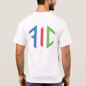 FIC volwassen T-shirt (Achterkant)