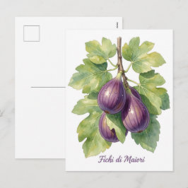 Fichi di Maiori – Italiaanse Vijg Amalfi Coast Bot Feestdagenkaart