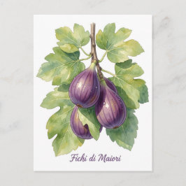 Fichi di Maiori – Italiaanse Vijg Amalfi Coast Bot Feestdagenkaart