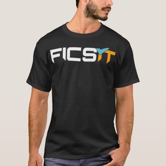 FICSIT Satisfactory Logo Classic T-shirt (Voorkant)