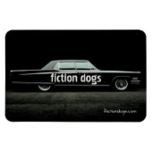 fictie honden magneet (Horizontaal)