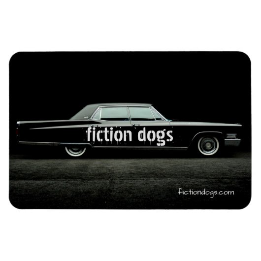 fictie honden magneet (Horizontaal)