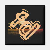 fictie honden magneet (Voorkant)