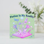 Fictie is mijn realiteit: boekliefhebber Fantasy D (Staand voorkant)