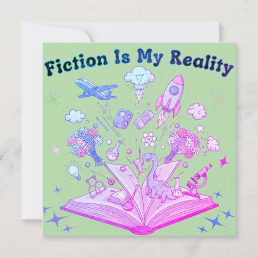 Fictie is mijn realiteit: boekliefhebber Fantasy D (Voorkant)