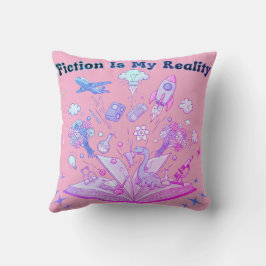Fictie is mijn realiteit: boekliefhebber Fantasy D Kussen