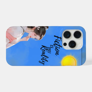 Fictie meisje mobiele hoes iPhone 15 pro case