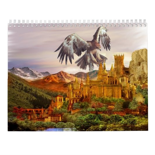 fictief jaar kalender (Achterkant)
