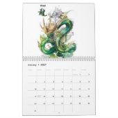 fictief jaar kalender (Jan 2027)