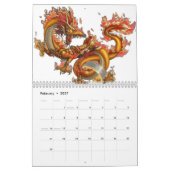 fictief jaar kalender (Feb 2027)