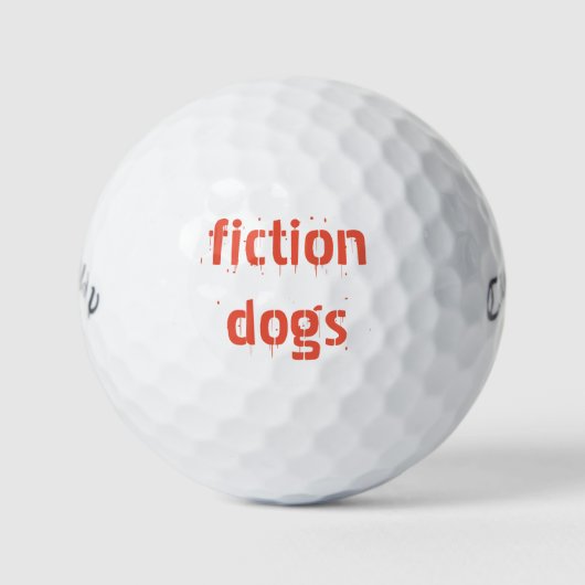 fictiehonden golfballen (Voorkant)