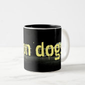 fictiehonden koffie - mok (Voorkant rechts)