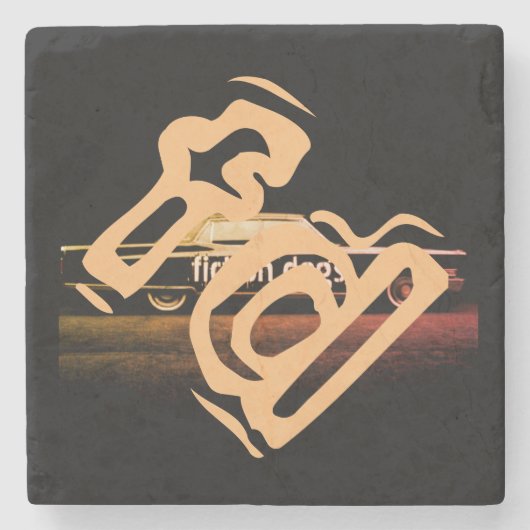 fictiehonden onderzetters (Voorkant)