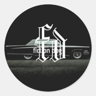 fictiehonden sticker