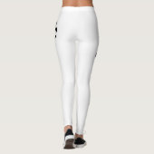 fictiehonden yoga broek leggings (Achterkant)