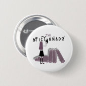 Fictionado 4 Logo Ronde Button 5,7 Cm (Voorkant /achterkant)