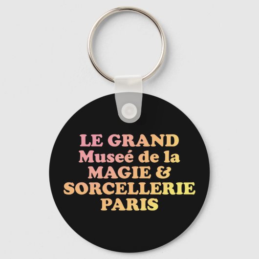 Fictional French Museum of Witchcraft & Wizardry Sleutelhanger (Voorkant)