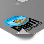 Fictional Periodic Table of Elements Poster (Hoek)