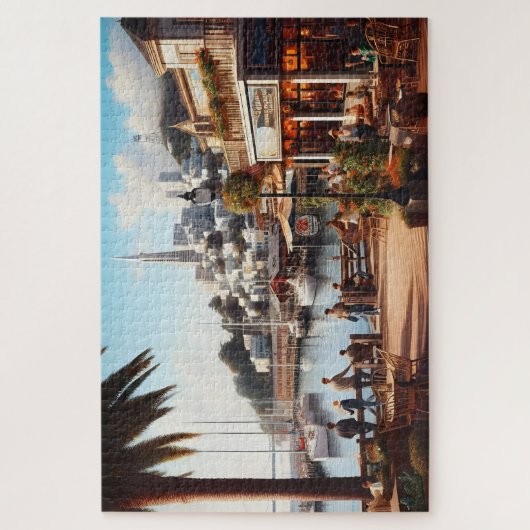 Fictionele retro San Francisco Legpuzzel (Verticaal)